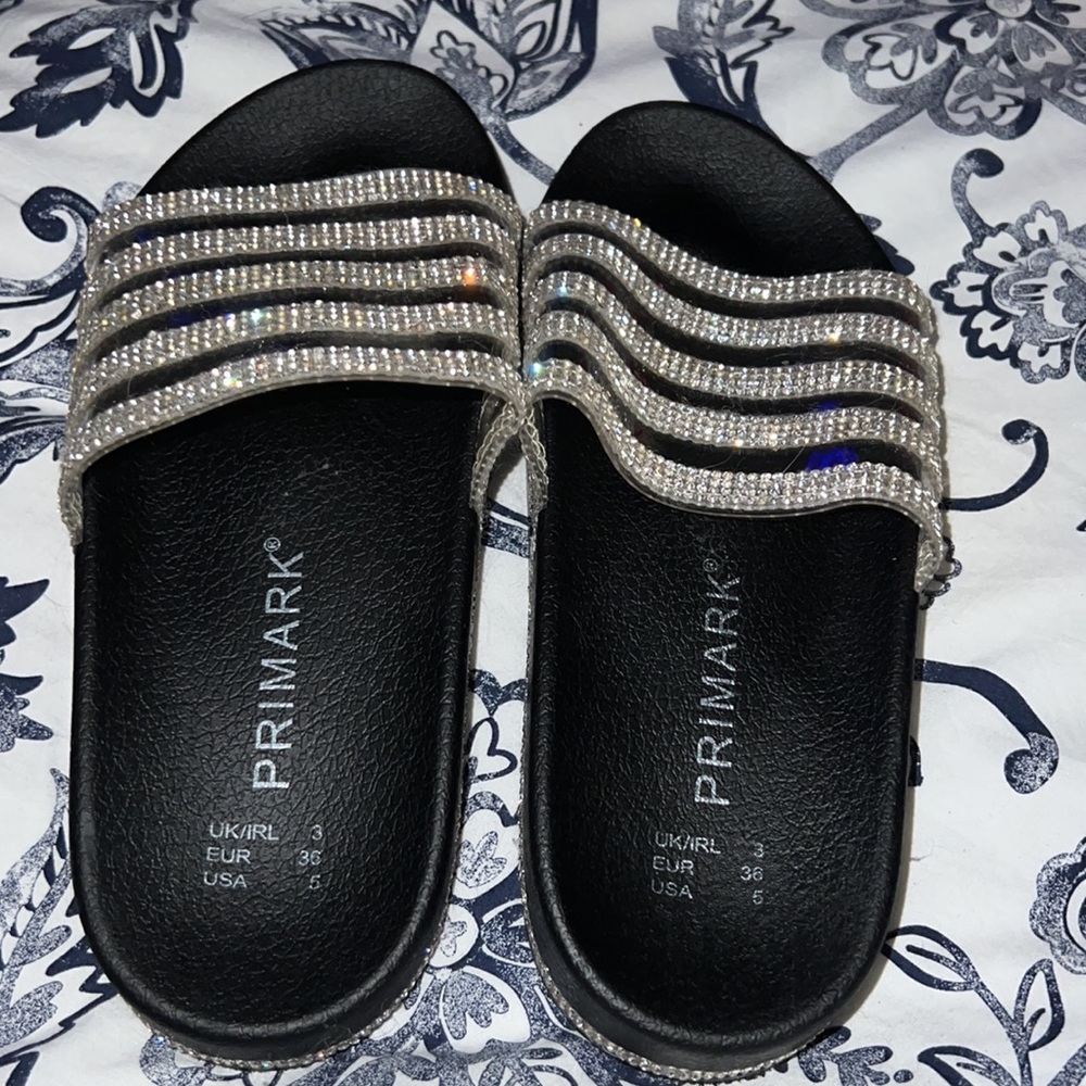 Primark Rhinestone Slides - Picture 3 of 5